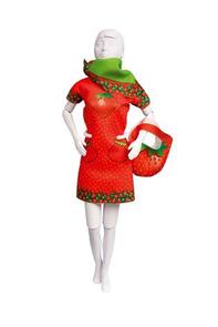 Dress Your Doll Making Couture Outfit Kit - Twiggy Strawberry