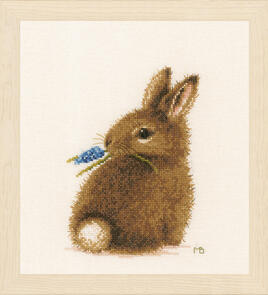 Lanarte  Cross Stitch Kit - Bunny