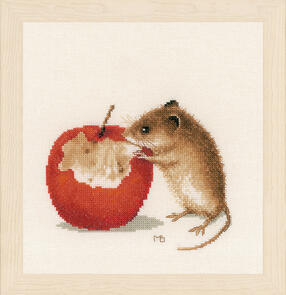 Lanarte  Cross Stitch Kit - Little mouse