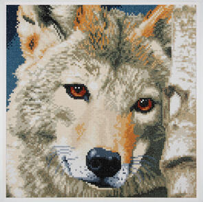 Lanarte  Diamond painting kit Wolf