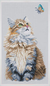 Lanarte  Diamond painting kit Forest cat