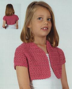 Alpaca Yarns 2427 Crochet Bolero - Pattern / Kit