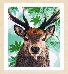 Lanarte  Diamond painting kit Proud red deer