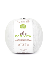 DMC Eco Vita Recycled Cotton Yarn - 8ply 100g