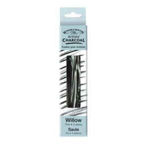Winsor & Newton Charcoal Willow Set - Thin Pack/3