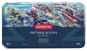 Derwent Inktense Blocks 36 Tin