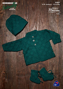 Naturally Knitting Pattern - K459 - Jacket, Hat & Booties