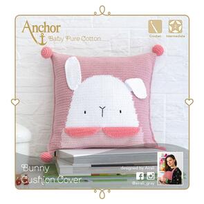 Anchor Crochet Kit: Cushion - Bunny