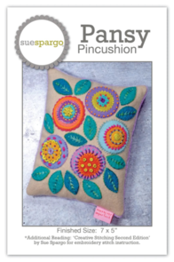 Sue Spargo Pin Cushion Kit - Pansy