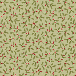 Tilda Merry Little Christmas - Mistletoe Pistachio