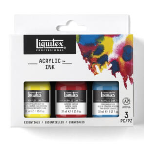 Liquitex Acrylic Ink Set 30ml, Primary Set/3