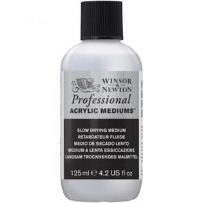 Winsor & Newton Professional Acrylic Medium - Slow Dry Medium