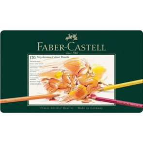Faber-Castell Polychromos Colour Pencils - Tin of 120
