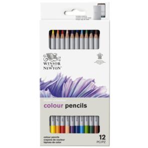 Winsor & Newton Coloured Pencil Tin 12pc