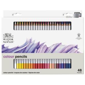 Winsor & Newton Coloured Pencil Tin 48pc