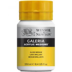 Winsor & Newton Galareia Acrylic Mediums - Gloss Medium 250ml