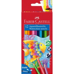 Faber-Castell (FSC) Classic Watercolour Pencils - Pack of 12