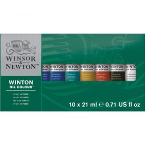 Winsor & Newton Winton Oil Paint Set 21ml - 10pc