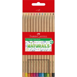 Faber-Castell (FSC) Natural Colour Pencil - Pack of 12