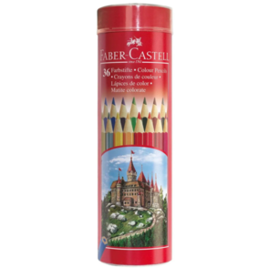 Faber-Castell Classic Colour Pencils - Tube 36