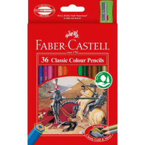 Faber-Castell Classic colour pencil pack of 36
