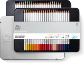 Winsor & Newton Watercolour Pencil Tin 48pc