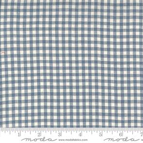 Moda French General Woven Ginghams - Woad Pearl 12223 22