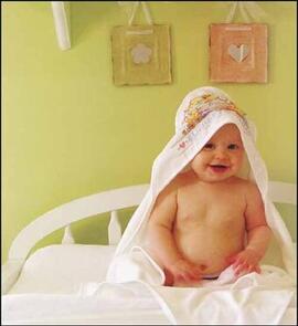 Charles Craft  Royal Class Hooded Baby Towel