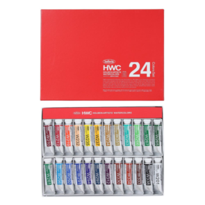 Holbein Artists' Watercolour Set 24x15ml (W444)