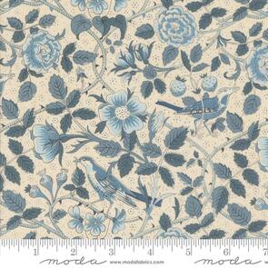 Moda French General Sacre Bleu - Oiseaux - PEARL - FRENCH BLUE