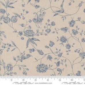 Moda French General Sacre Bleu - Pivoine - SMOKE - FRENCH BLUE