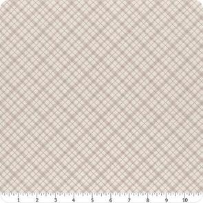 Wilmington Prints A Country Weekend - Diagonal Plaid Taupe