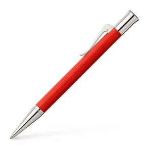 Graf von Faber-Castell Ballpoint pen - Guilloche - India Red