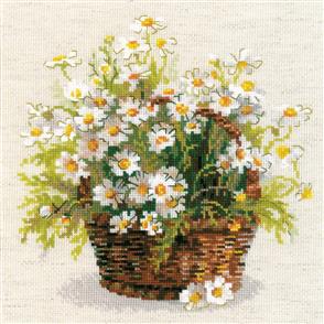 Riolis  Russian Daisies - Counted Cross Stitch Kit