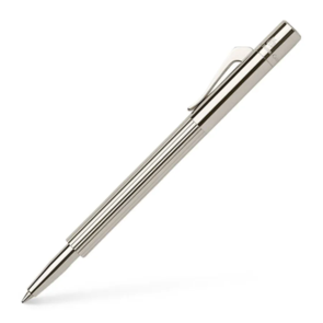 Graf von Faber-Castell 9cm Pocket ballpen - Platinum-plated