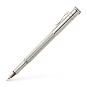 Graf von Faber-Castell Classic Fountain Pen - Sterling Silver