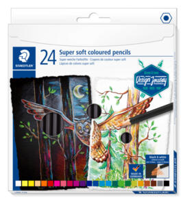 Staedtler Design Journey Soft Pencils - Assorted Box Of 24
