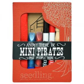 Seedling Ahoy Mini Pirate Peg People