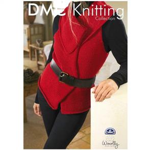 DMC Knitting Collection 15137 Sleeveless Gillet