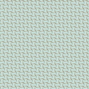 Andover Fabric Sewing Bird | Ribbon Weave - Adriatic