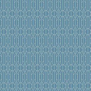 Andover Fabric Sewing Bird | Pin Tuck - Deep Indigo