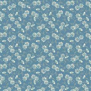 Andover Fabric Sewing Bird | Daisy Chain - Dusk