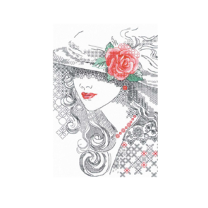 Riolis Counted Cross Stitch Kit - Mysterious Rose