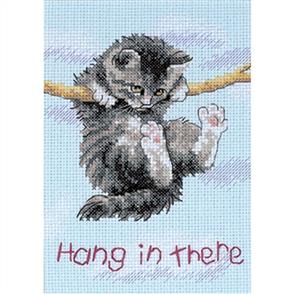 Dimensions  Hang On Kitty  Cross Stitch Kit