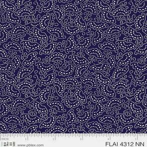 P & B Textiles  - Flair by Pela Studios - Navy Blue