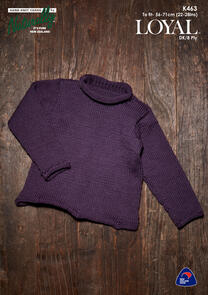 Naturally Knitting Pattern - K463 - Sweater