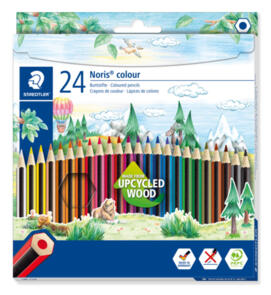 Staedtler Noris Colour Coloured Pencils - Assorted 24'S