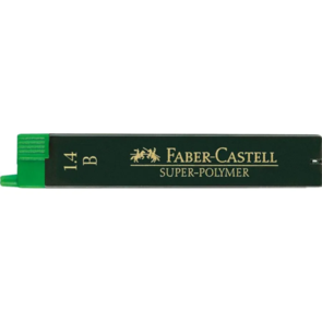Faber-Castell Pencil Leads - Tube of 6, 1.4mm B