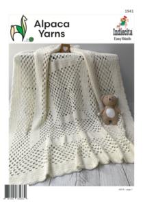 Alpaca Yarns Crochet Baby Blanket - Crochet Pattern