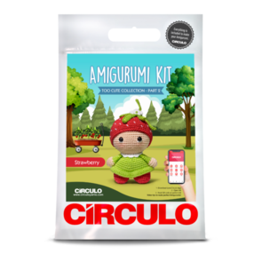 Circulo Amigurumi Kit (Too Cute 2) Strawberry